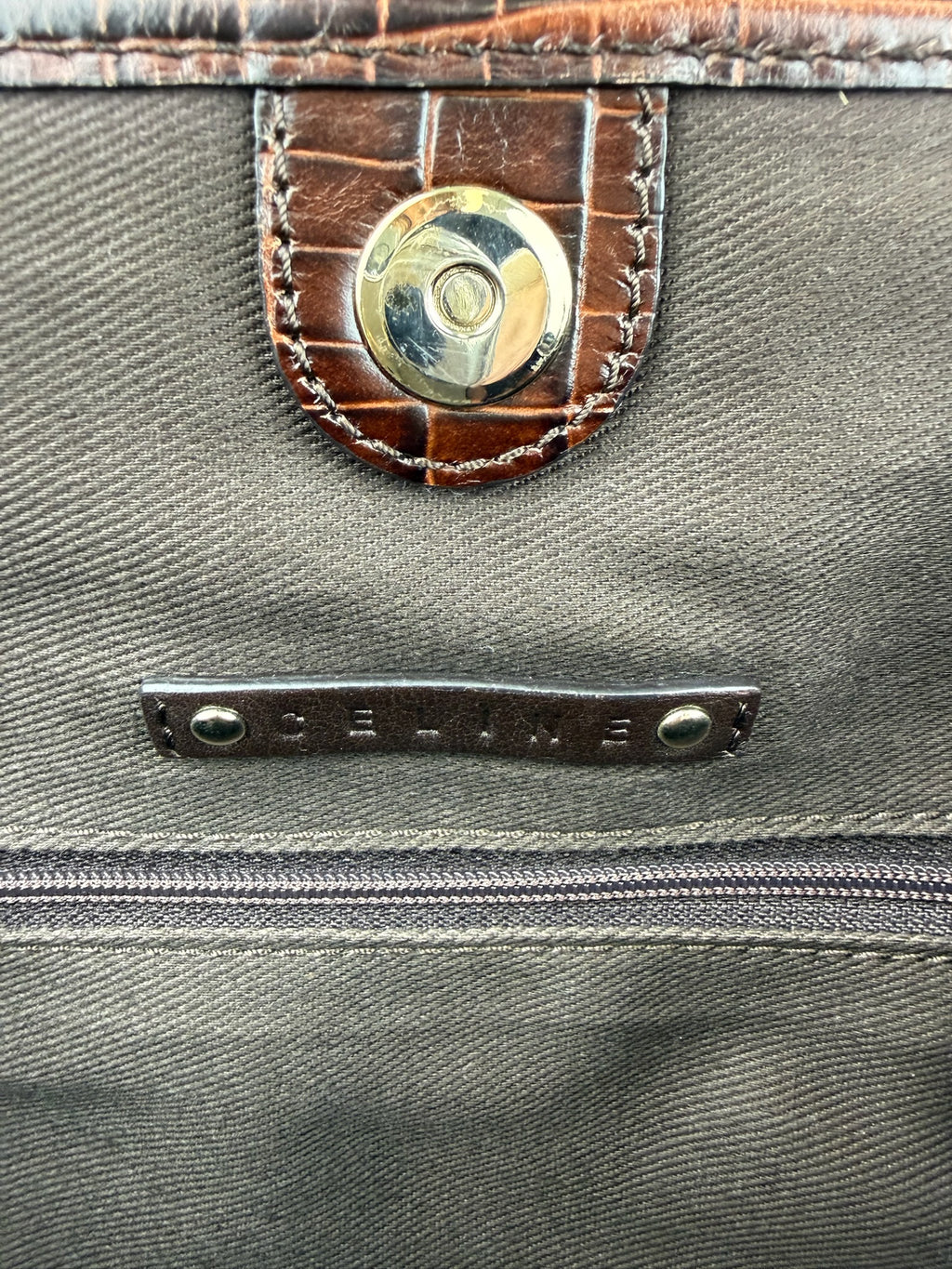CELINE MACADAM/TRIOMPHE MONOGRAM TOTE